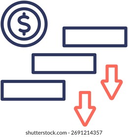 Icono de Vector simple y claro que ilustra una idea o función esencial