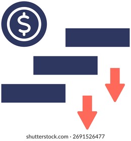 Icono de Vector simple y claro que ilustra una idea o función esencial