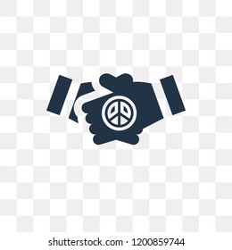 Deal vector icon isolated on transparent background, Deal transparency concept can be used web and mobile
