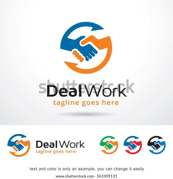 Deal Work Logo Template
Design Vector 