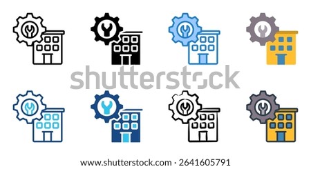 Dealer icon set multiple style collection 
