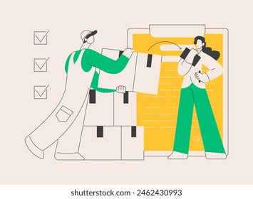 Dealership abstract concept vector illustration. Authorized dealer, official goods distribution, regional dealership, permission to sell, retail business, sales representative abstract metaphor.