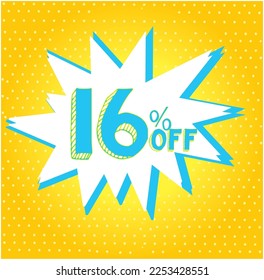 deals comic style discount promotion