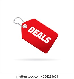 Deals. Vector Tag