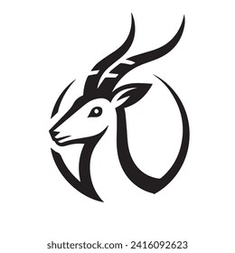 dear logo, minimalist logo, vector and illustration