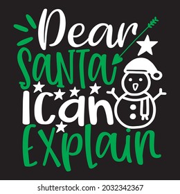 Liebe santa I kann T-Shirt Design erweitern, können Sie Vektordatei herunterladen.