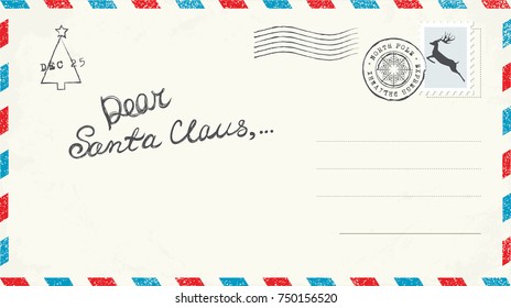 Dear Santa Claus Letter