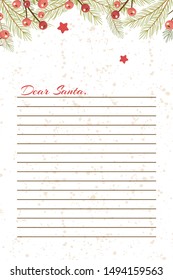 3,217 Dear Santa Letter Stock Vectors, Images & Vector Art | Shutterstock