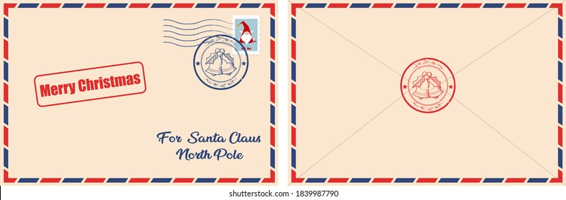 Dear Santa Claus Mail. Letter To Santa Claus.
