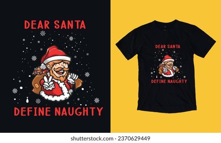 querido Santa define tipografía traviesa diseño vectorial archivo libre, diciembre, Navidad , cláusula santa, hombre de nieve, paquete