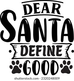 dear santa don't forget the dogs svg, Dog Christmas svg design, pet Christmas svg file