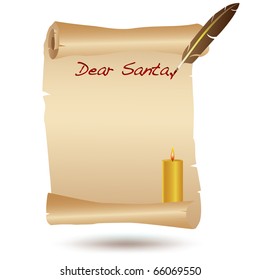 Dear Santa letter