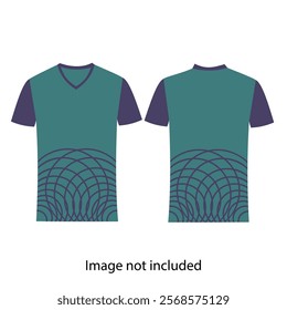 Dear Viewers,
This is a v neck tshirt design. I hope you will benefit from using this design of mine.