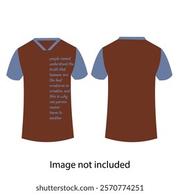 Dear Visitors,
This design of mine is a v neck tshirt design.
I hope you will benefit from using this design of mine.