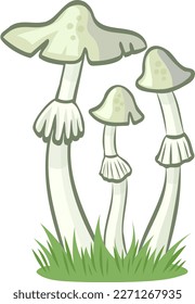 Death Cap vector image without background