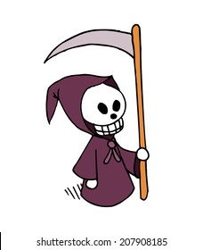 death cartoon character