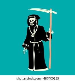 Death Character Vector Illustration