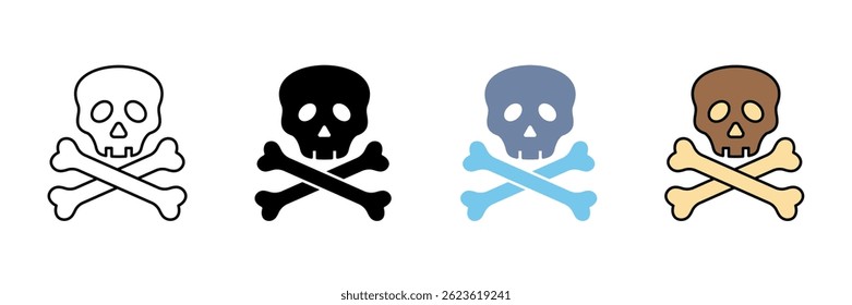 ícone da linha de conceito de morte. Ilustração de elemento simples. conceito de morte esboço de símbolo.