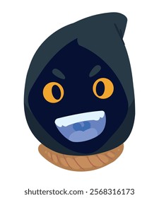 death creatures emoji isolated vector