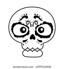 death day mask celebration