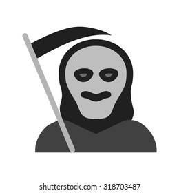 Death, dead, halloween icon vector image.Can also be used for halloween, celebration, observances and holidays. Suitable for mobile apps, web apps and print media.