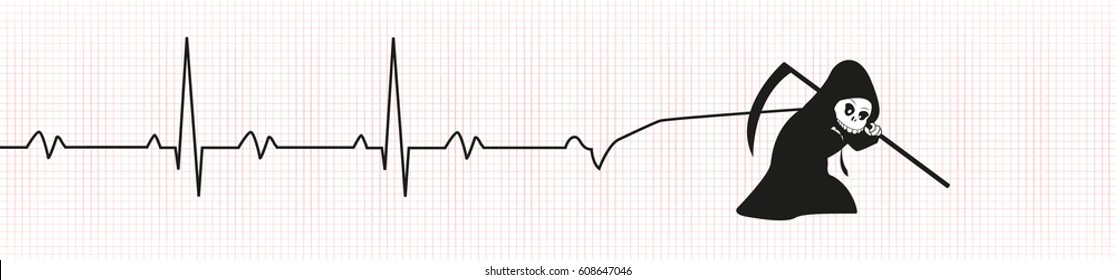 
Death with EKG