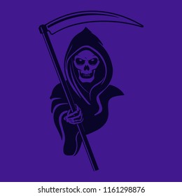 Death Graphic design for tattoo ink or wall decor sticker