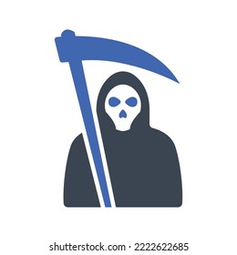 Death grim icon, Vector graphics