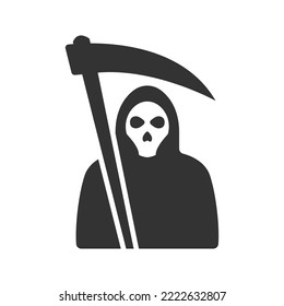 Death grim icon, Vector graphics