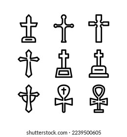 death icon or logo isolated sign symbol vector illustration - Collection of high quality black style vector icons
