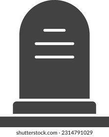 Death icon vector image. Suitable for mobile application web application and print media.