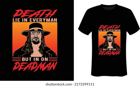 death lie in everyman but in on deadman fitness-gym t shirt design-trendy t shirt design