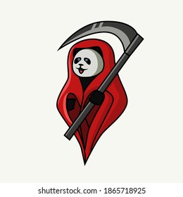 
Death Panda illustration. Suitable for clothes, stickers, mugs and more