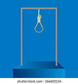 death penalty concept vector illustration idea 