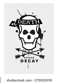Death poster design - Death before decay