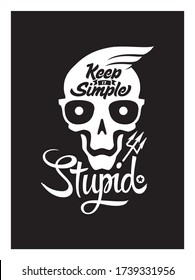 Death poster design - Keep it simple stupid
