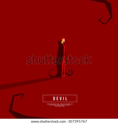 Death in the Red concept - Graphic Design - Halloween character