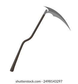 death scythe flat vector illustration