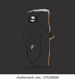 Death with scytheman