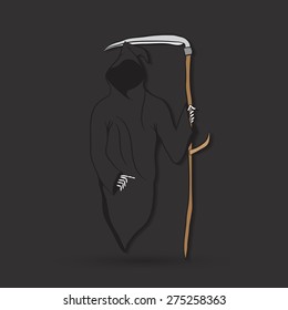 Death with scytheman
