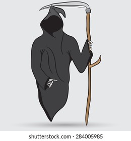 Death with scytheman