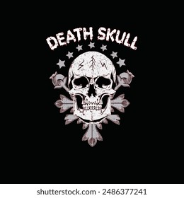 Death Skull victor art design