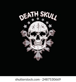 DEATH SKULL VICTOR ART DESIGN