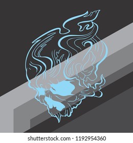 death smoke vector