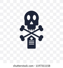 Death transparent icon. Death symbol design from Insurance collection.