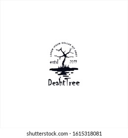 Death Tree logo design template