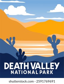 death valley national park with beautiful views