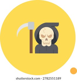 Death vector Icon Design Illustration