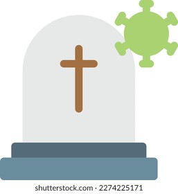 death  Vector illustration on a transparent background. Premium quality symmbols. Line Color vector icons for concept and graphic design.