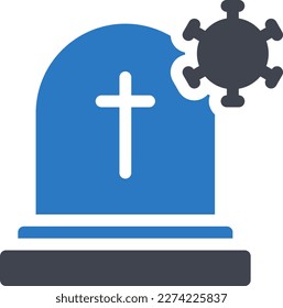 death  Vector illustration on a transparent background. Premium quality symmbols. Glyphs vector icons for concept and graphic design. 
